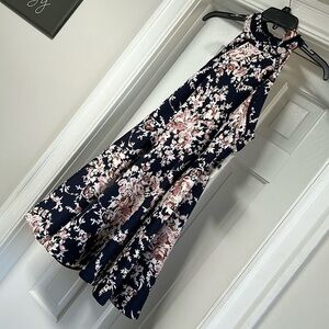 B Darlin Navy Floral Mini Dress